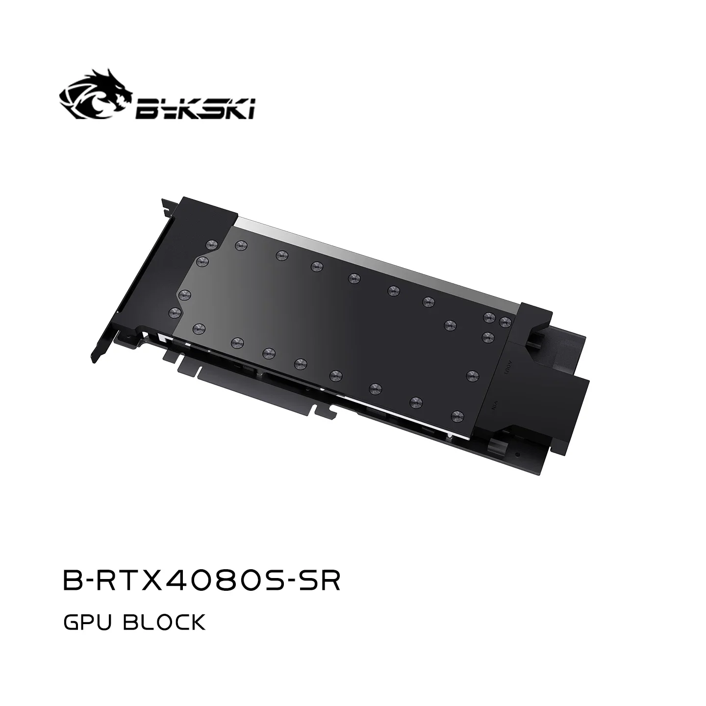 Фото Водоблок Bykski для видеокарты NVIDIA RTX4080 SUPER 32G, 0.3мм Jet Micro-waterway/ Dense Waterways N-RTX4080S-SR №4