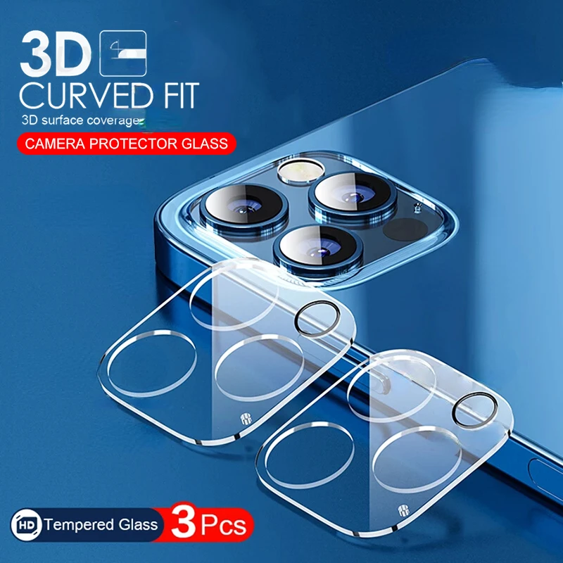 

Новый изогнутый 3d-объектив камеры, чехол из закаленного стекла для iPhone 13 Pro Max, чехол для защиты объектива, защитный чехол Funda iPhoen iPhon 13Pro 13 Mi