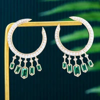 missvikki cute fashion bohemian vintage round earrings for women 2022 fashion geometric drop earrings zircon cross earrings