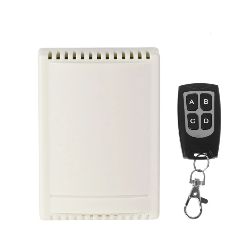 433 МГц Универсальный беспроводной пульт дистанционного управления Переключатель 12 В постоянного тока 4 канала релейный модуль приемника 4 кнопки RF 433 МГц Удаленный передатчик