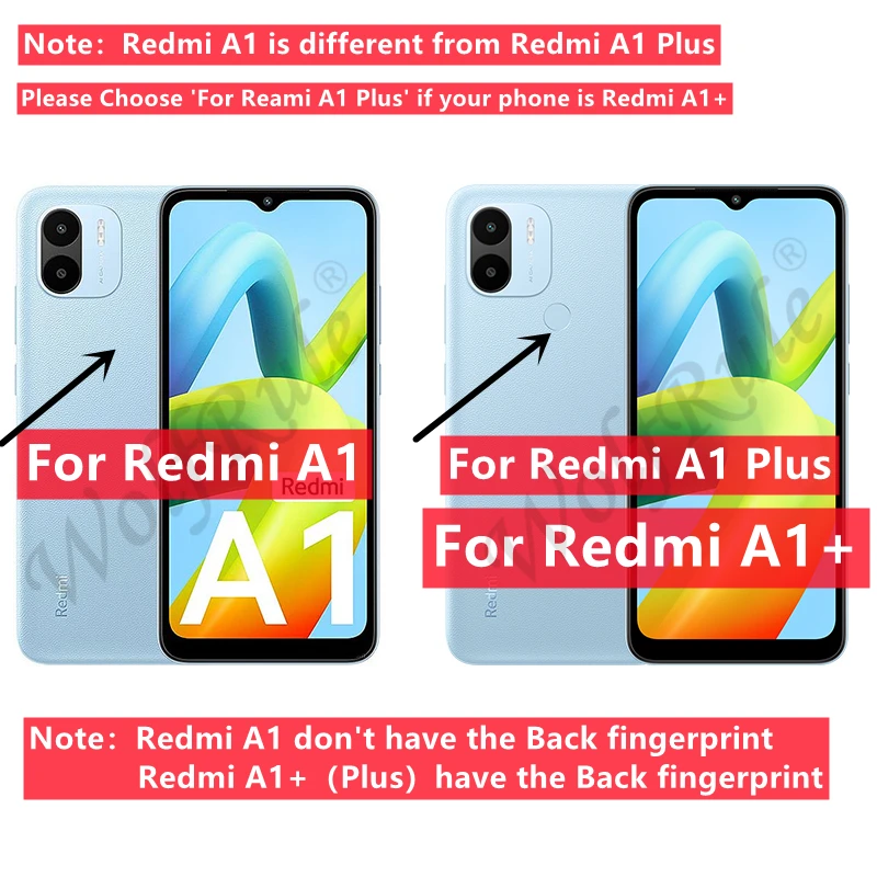 For Redmi A2 Plus Case Cover Xiaomi Redmi A2 Plus Capas Bumper Shockproof Soft TPU Lens Protective Fundas Redmi A 1 2 A1 A2 Plus