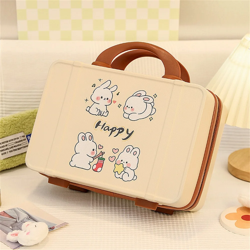 

Makeup Bag Multipurpose Password Box Portable Cartoon Storage Box Small Handbag Cosmetic Case