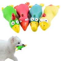 dog soft rubber toy latex chicken shape puppy squeaky toy dog chew toys puppy interactive training dog supplies for small meduim
