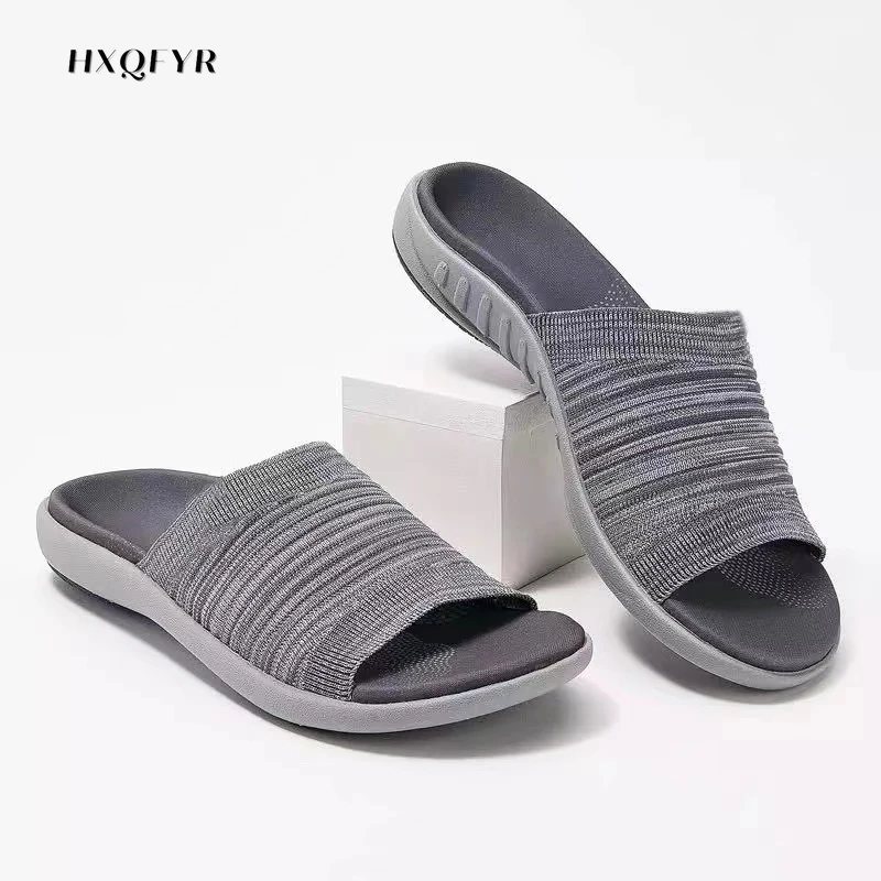 

2022 Summer New Women's Shoes Plus Size Platform Women's Flip Flops Soft Bottom Beach Muje Ladies Outdoor Light Flat Slippers