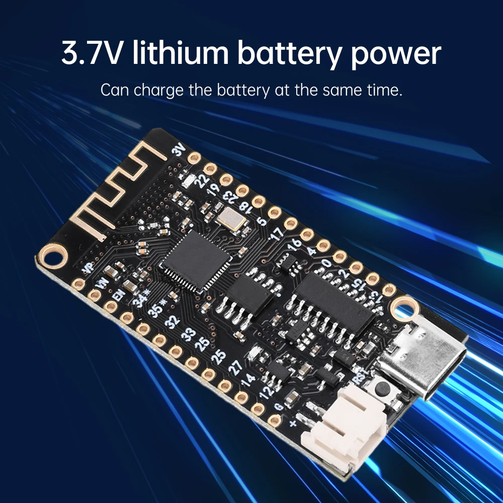 ESP32 Lite V1.0.0 WiFi Bluetooth Макетная плата Антенна ESP-32 REV1 CH340G MicroPython 4 МБ Type-C USB для Arduino