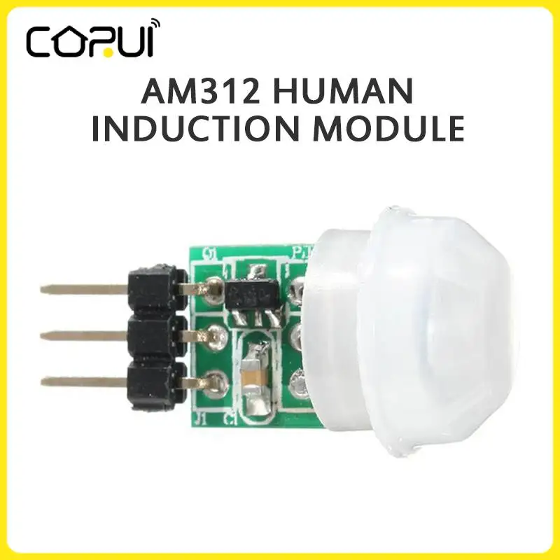 

AM312 Mini IR Pyroelectric Infrared PIR Motion Sensor DC 2.7-12V Human Body Automatic Detector Sensor Digital Smart Module