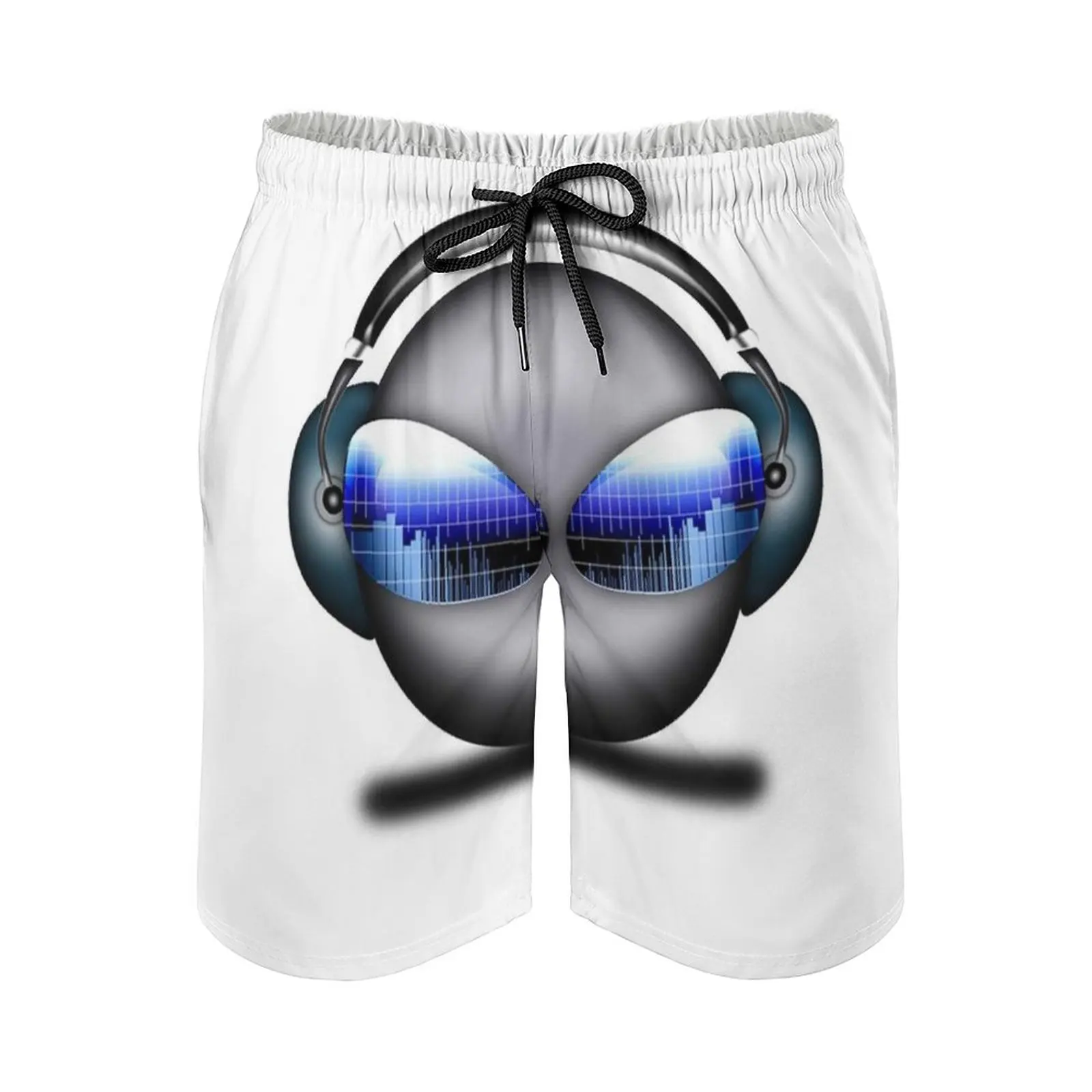 

Music Max Headphones Surfing Beach Shorts Men's Boardshorts Patchwork Surf Swim Short Pants Airpods Max Airpods Max Headphones
