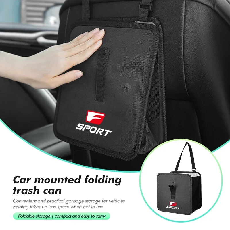 Автомобильный мусорный бак складной подвесной мешок для мусора Lexus ES LS IS GS LC RC GC RX