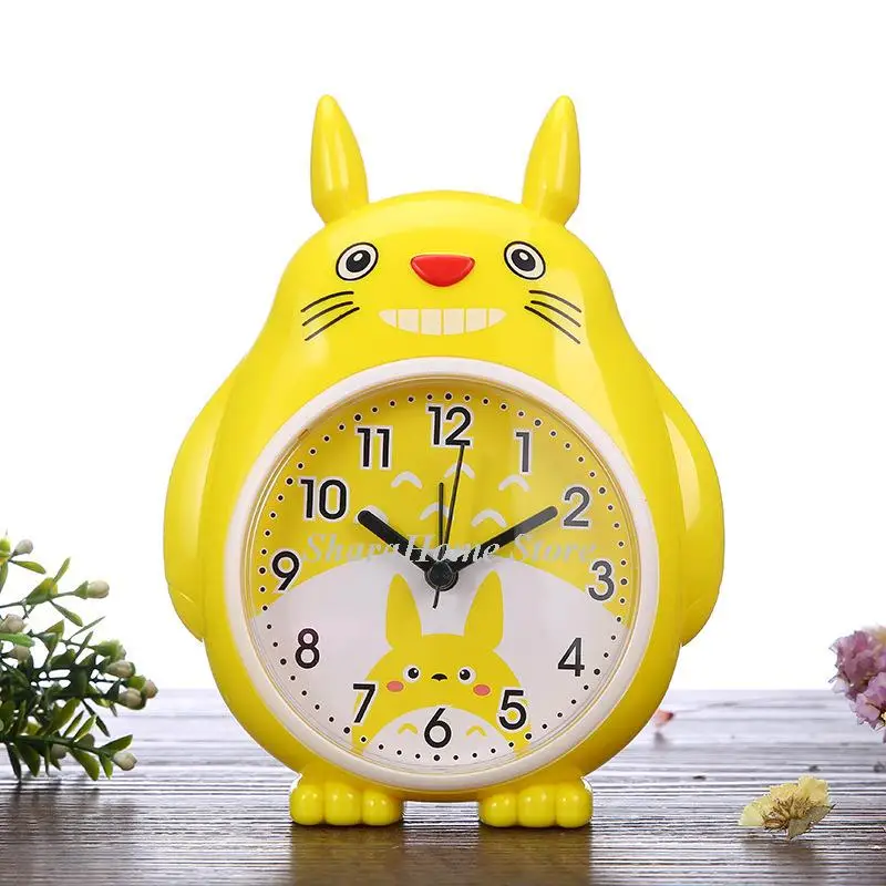 Домашний декор для гостиной Мультяшные часы-будильник настенные часы спальни
