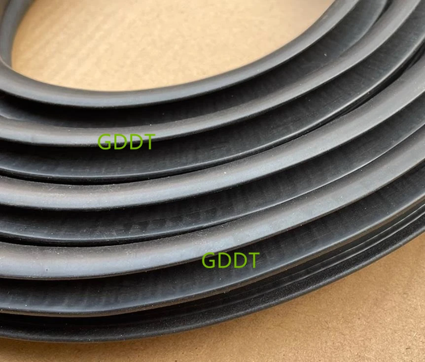 Фото 1 шт., черная дверная резина для Land Cruiser Prado LCP150 2010-2022, уплотнительная лента от дождя, уплотнительная лента для дверной рамы 62332-0G010-A1 №3