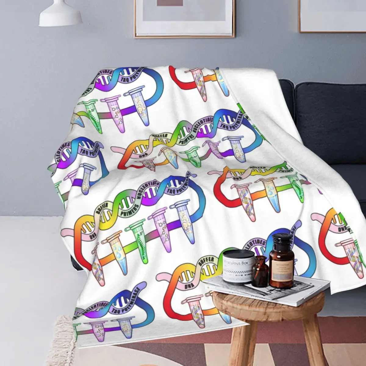 ПЦР полимеразы цепная реакция ступенчатые компоненты пипетки трубки одеяла