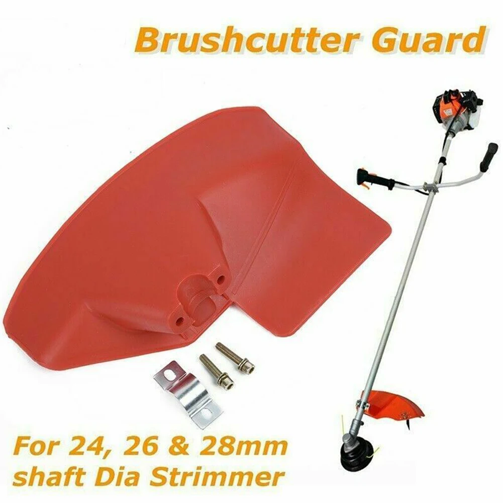 

Lawn Mower Guard Universal Plastic Brushcutter Trimmer Blade Guard For 24mm 26mm 28mm Shaft Diameters Garden Tool
