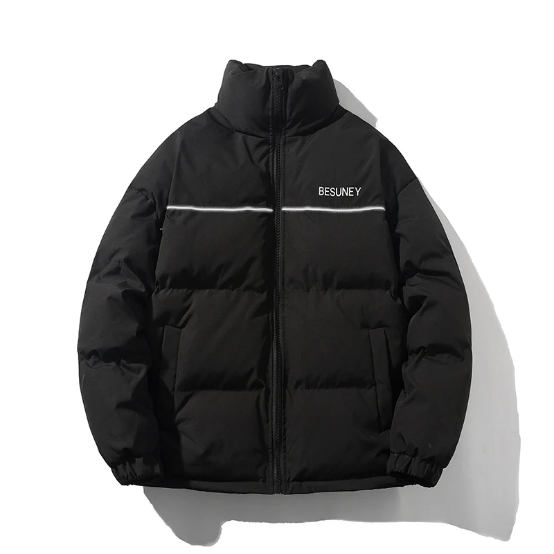 Mens Winter Jackets 2022 Luxury On Party Stand Collar Thick Warm Outwear Cats