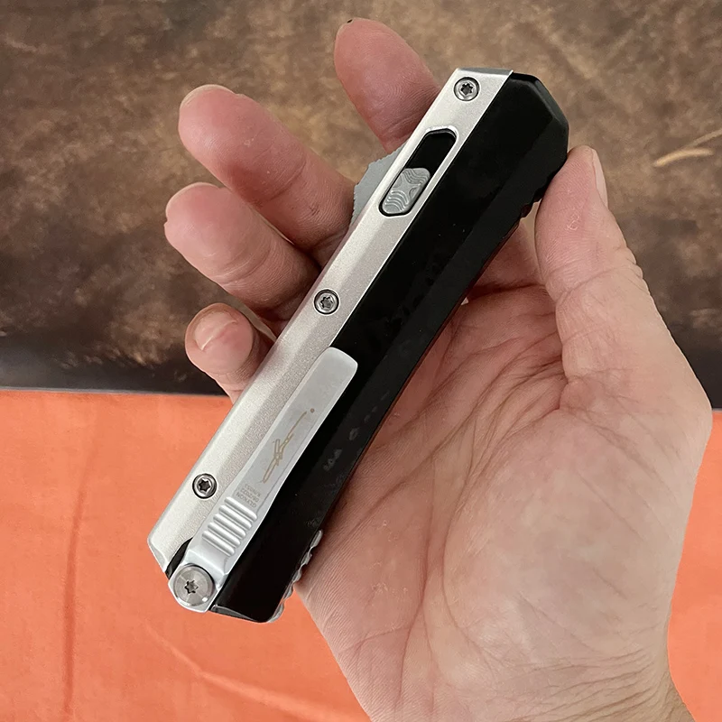 Гликоновый нож Micro OTF Tech Knives Blade Space с алюминиевой ручкой