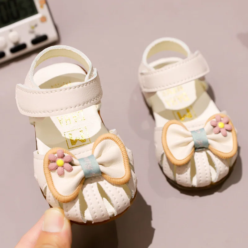 

Children's Shoes Baby Toddler Shoes Baby Sandals Summer 1-2 Years Old Breathable Baby Princess Shoes Soft Bottom