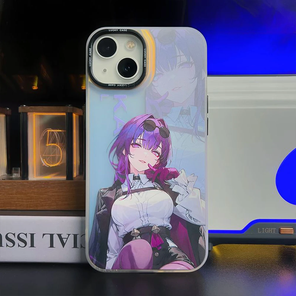 

Kafka Honkai Star Rail Video Game Anime Girl Phone Case for Iphone 15 14 13 12 11 Pro Max XS X XR Fashion New Products