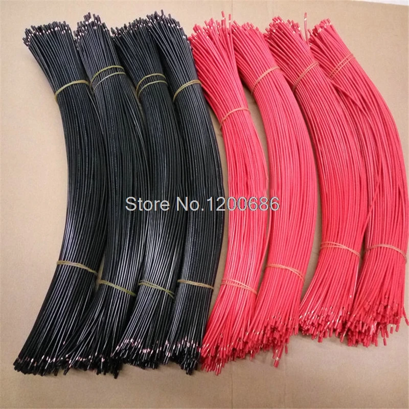 

40CM 5mm half strip off UL 1007 20AWG 20piece/lot super flexible 20 AWG PVC insulated Wire Electric cable LED cable