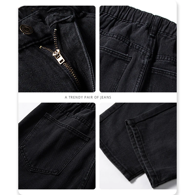 European and American Men's Jeans Loose Straight Wide Leg Loose Trousers Fashion Streetwear Ins Hot Selling Brand Men's Clothing