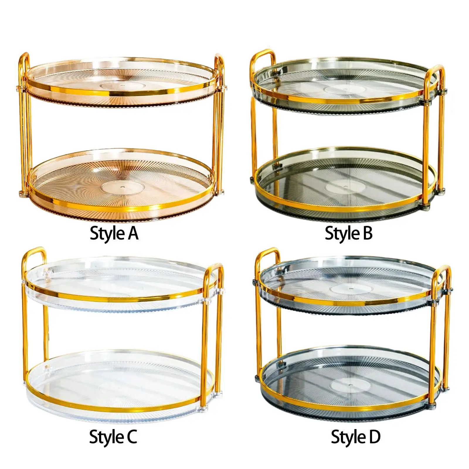 

Многоярусная подставка для сервировки фруктов, держатель для чайной вечеринки, удобно носить с собой, экономия места, полированные аксессу...