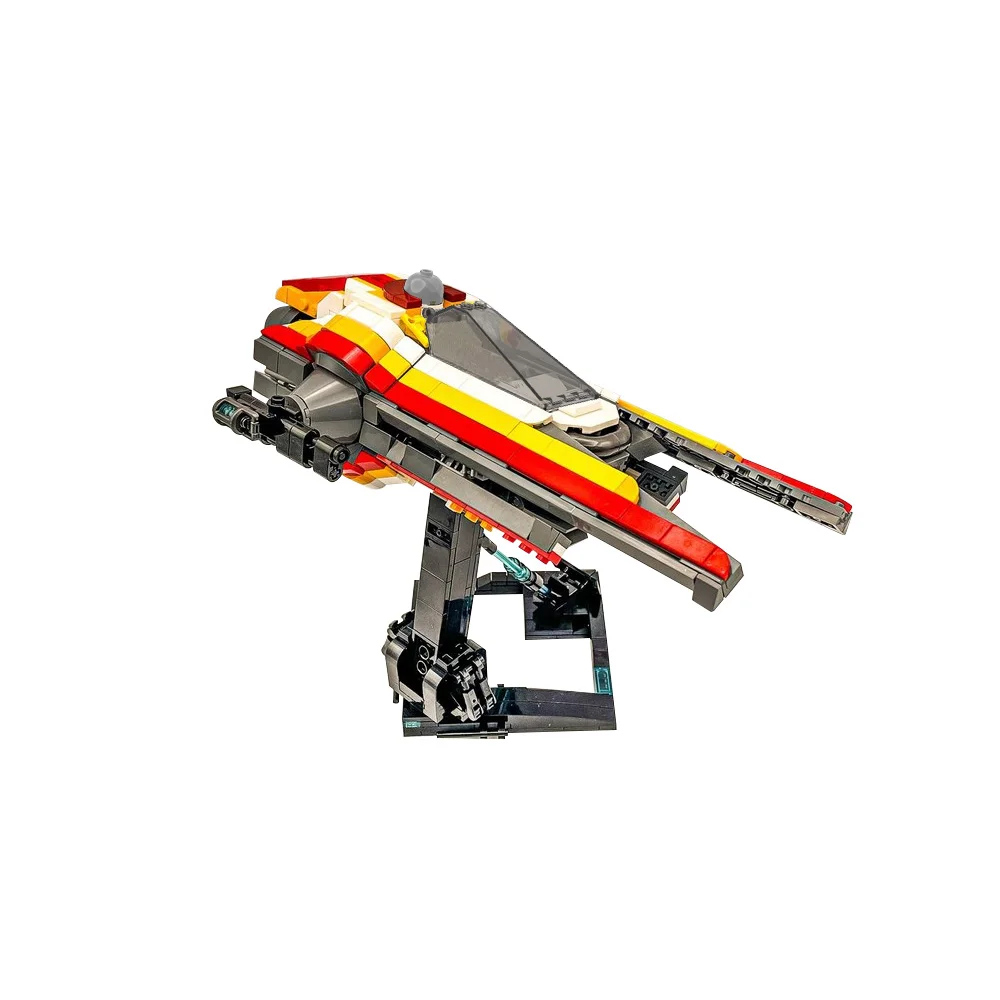 MOC Ayy Gida's M52X Starfighter Building Block U Wing Fighter Модель сращивания DIY Образовательная игрушка