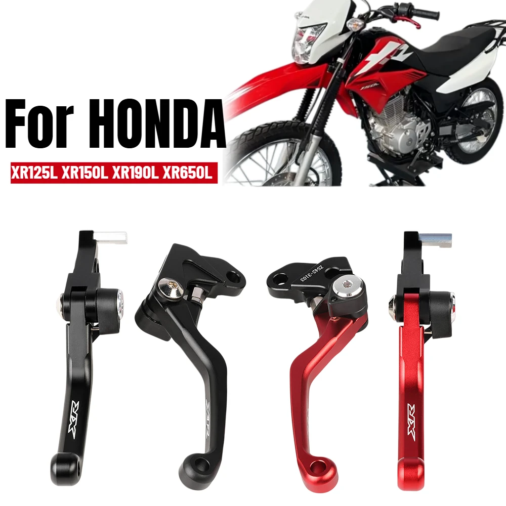 Фото Для мотоциклов HONDA XR125L XR150L XR190L XR650L 1993-2024: рычаги тормоза и сцепления для мотокросса/питбайка XR 125L 150L 190L 650L №1