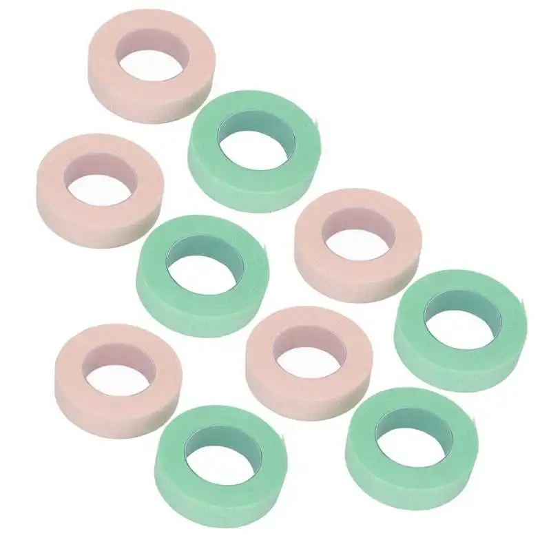 

Лента для наращивания ресниц, мягкая, приятная для кожи дышащая лента для ресниц, клейкая лента 0,5 дюйма X 10 ярдов для косметолога, для салона ...