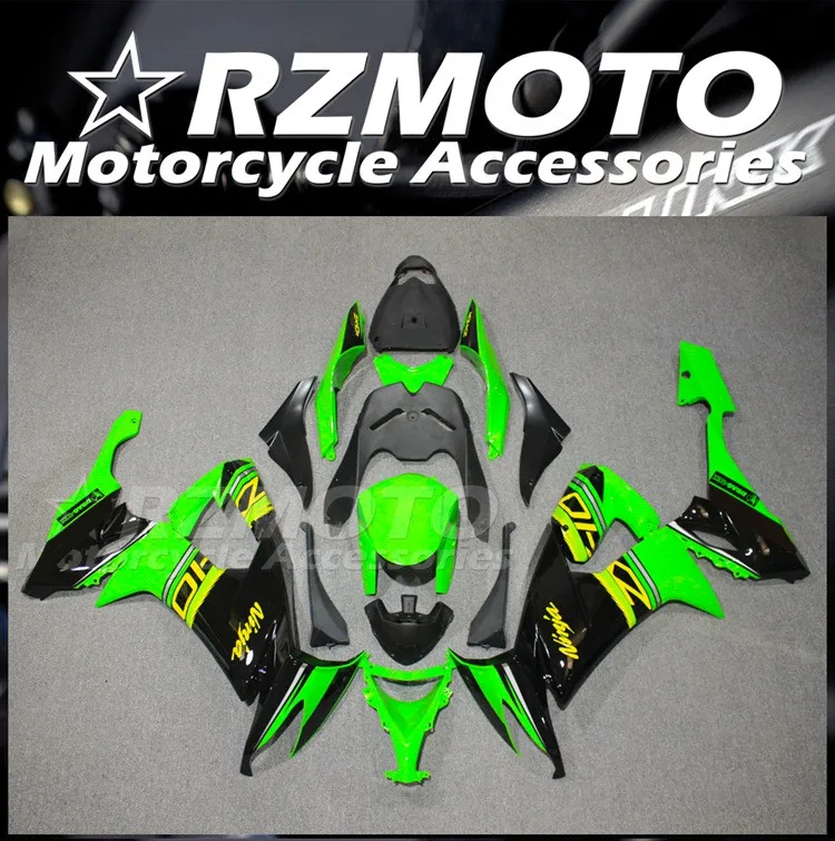 

New ABS Whole Motorcycle Fairings Kit Fit for Kawasaki Ninja ZX-10R ZX10R 2008 2009 2010 08 09 10 Bodywork set Cool