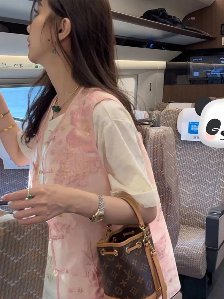 Plus Size New Chinese Sle National Vest Women Summer European Goods Popular Models This Year Outer Wear Western ...