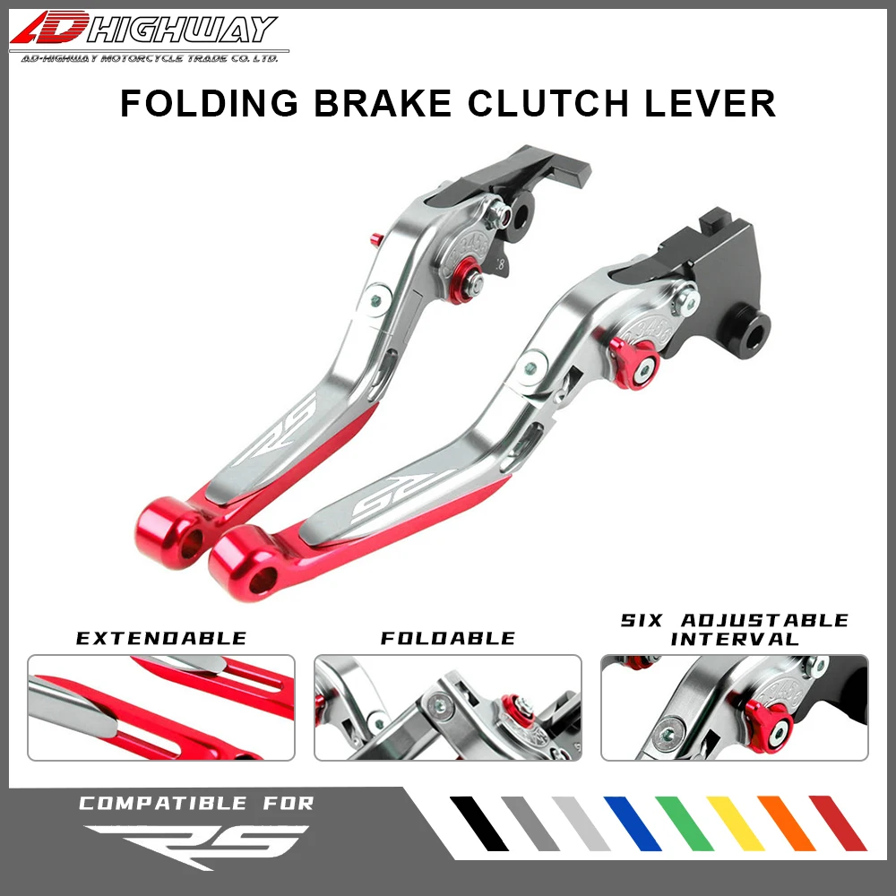 

Складные Регулируемые рычаги тормозной муфты для Aprilia RSV тысяч R 2004 2005 2006 2007 2008, 20 цветов