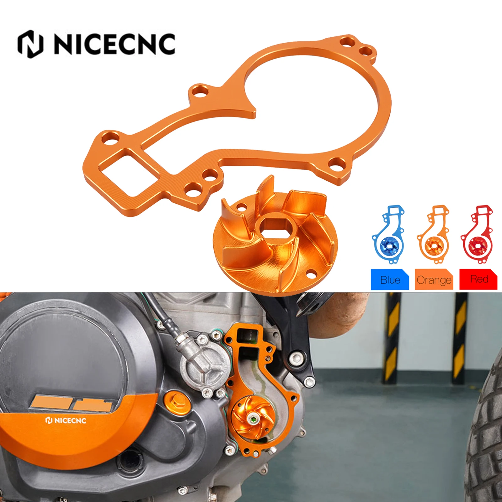 Водяной насос охладитель промежуточная крыльчатка для KTM 690 Duke Enduro R SMCR 2008-2023 Husqvarna