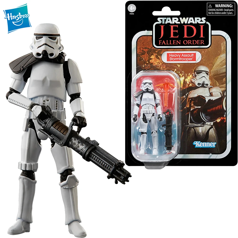 

Original Hasbro Star Wars The Vintage Collection Gaming Greats Heavy Assault Stormtrooper 3.75-Inch Action Figure Gift