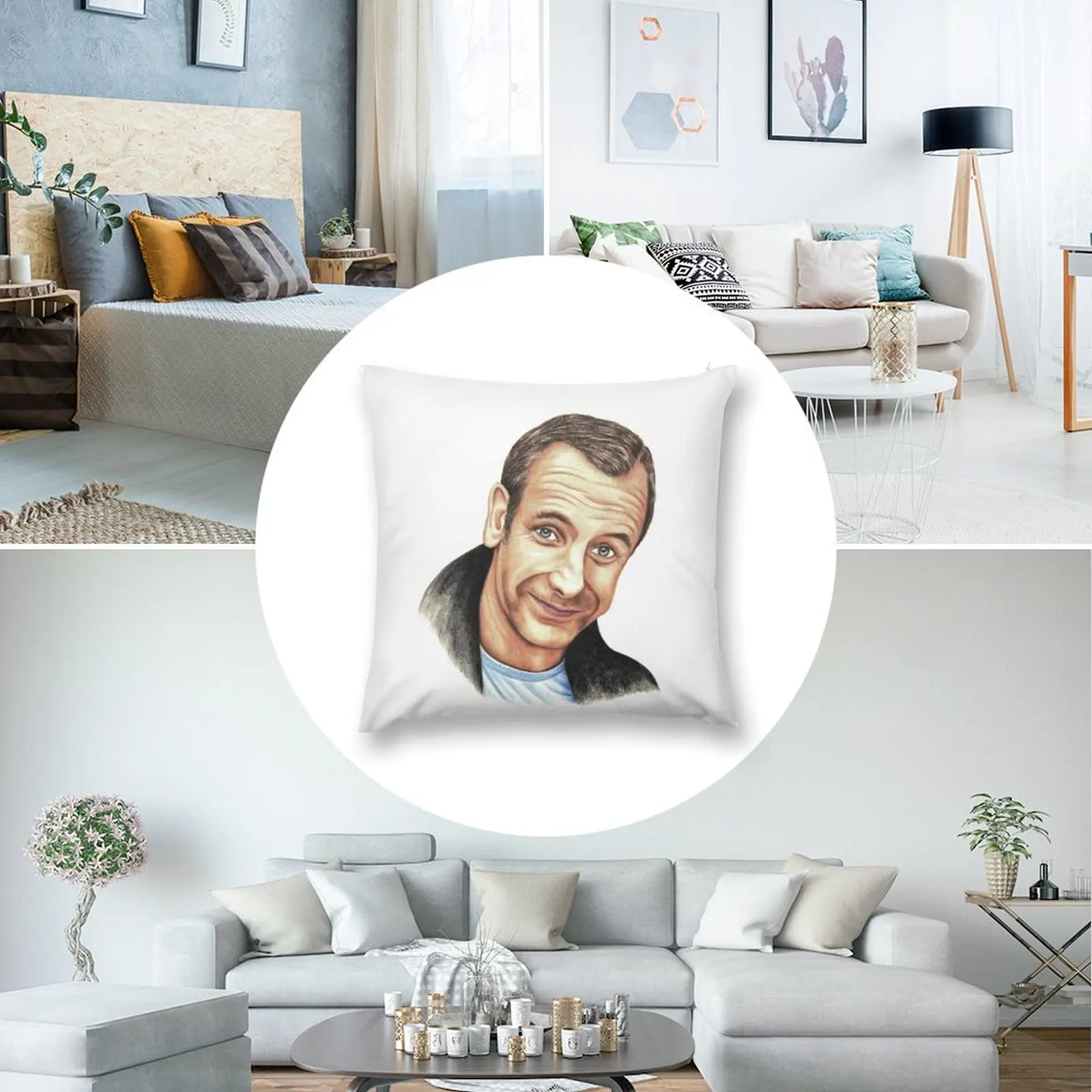 Зеленая декоративная подушка Робсон рождественские украшения 2025 наволочек