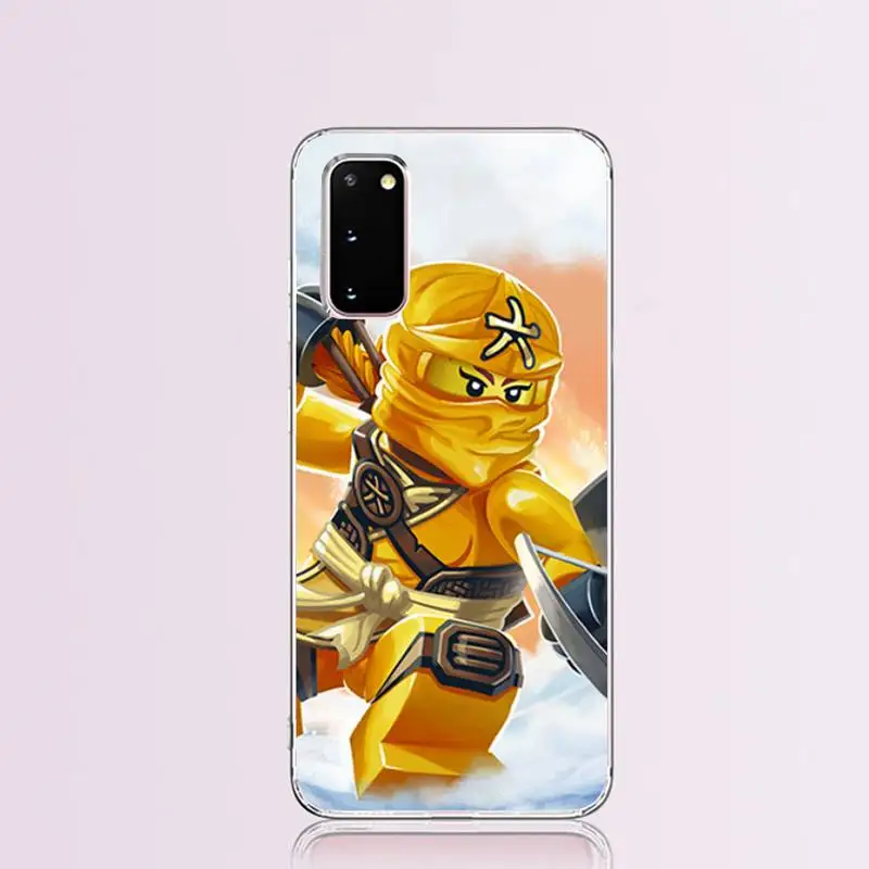 Игровой чехол для телефона Legoes Ninjagoes Samsung S6 S7 edge S8 S9 S10 lite S20 FE S21 Plus ultra |
