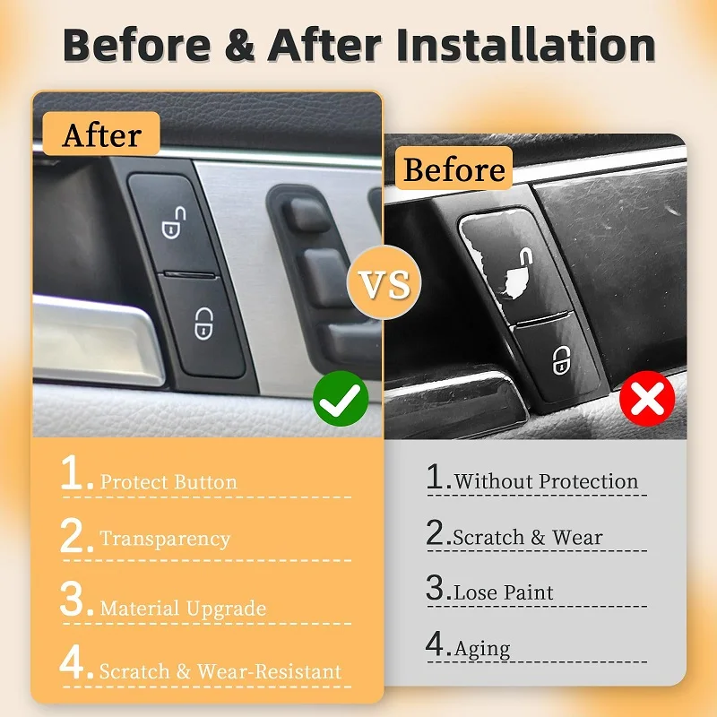 Кнопка включения замка левой и правой двери автомобиля для Benz Mercedes A B C E GLK Class W204