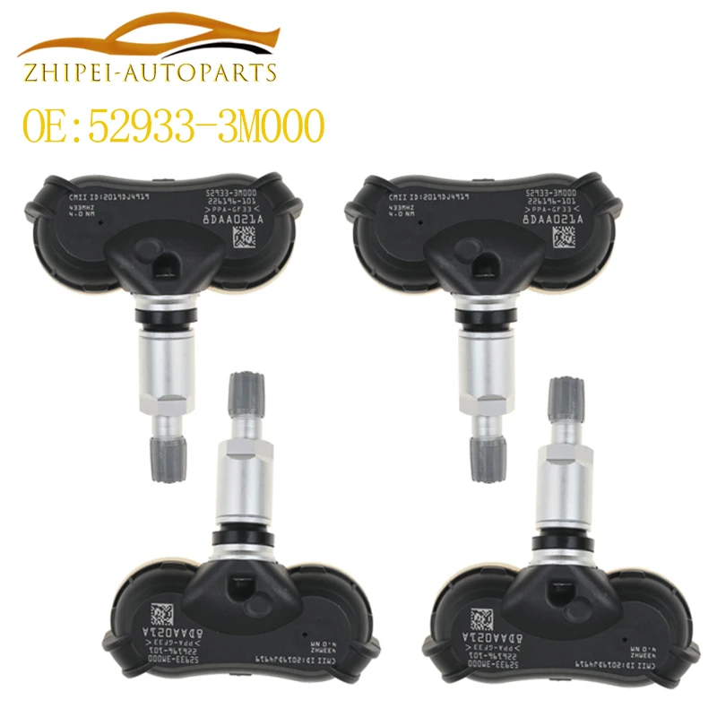Датчик давления в шинах 52933-3M000 TPMS 433 МГц для автомобиля Hyundai ix35 Tucson Genesis Elantra для Kia mohas Rio Sportage 529333M000 Датчик давления в шинах 52933-3M000 TPMS 433 МГц для автомобиля Hyundai ix35 Tucson Genesis Elantra для Kia mohas Rio Sportage 529333M000