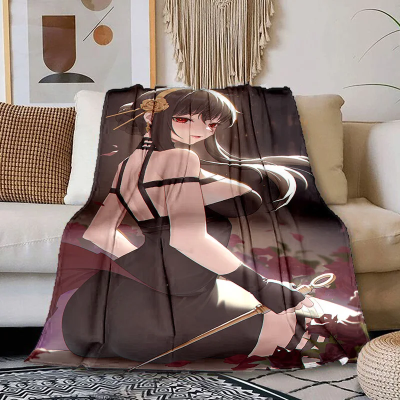 

SPY×FAMILY Anime Sheets, sexy, Anime Blankets,, Cartoon Blankets, Anime Peripherals, Home Decoration, HD Printing, Bedding Gifts