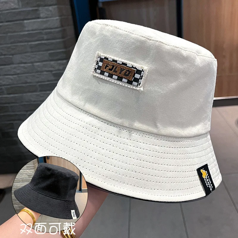 

Панама двусторонняя для мужчин и женщин, пляжная шляпа от солнца, складная, для отдыха, лето-осень