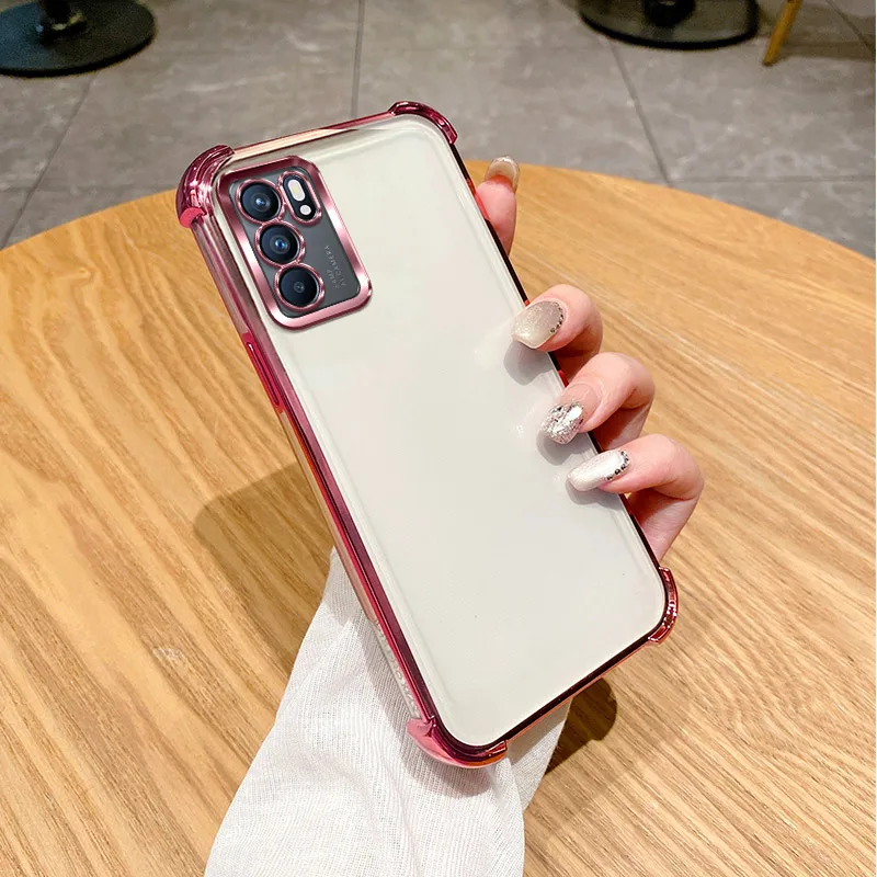 Чехол для Oppo Reno6 OPPO Reno 6 5G чехол CPH2251 мягкий бампер противоударный защитный