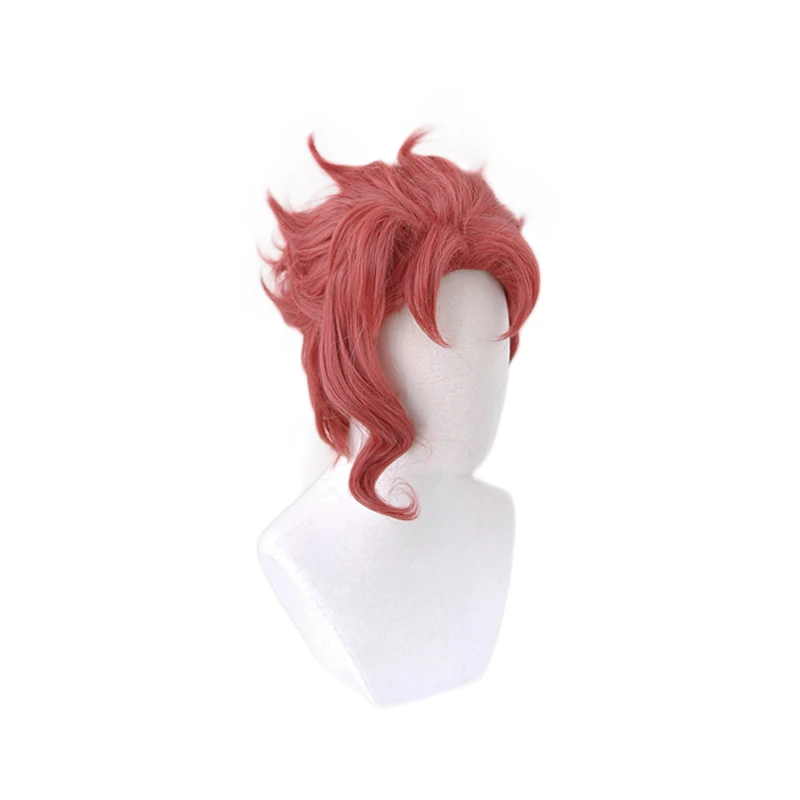 Парик для косплея из аниме JOJO Kakyoin Noriaki Kakyouin термостойкие короткие искусственные