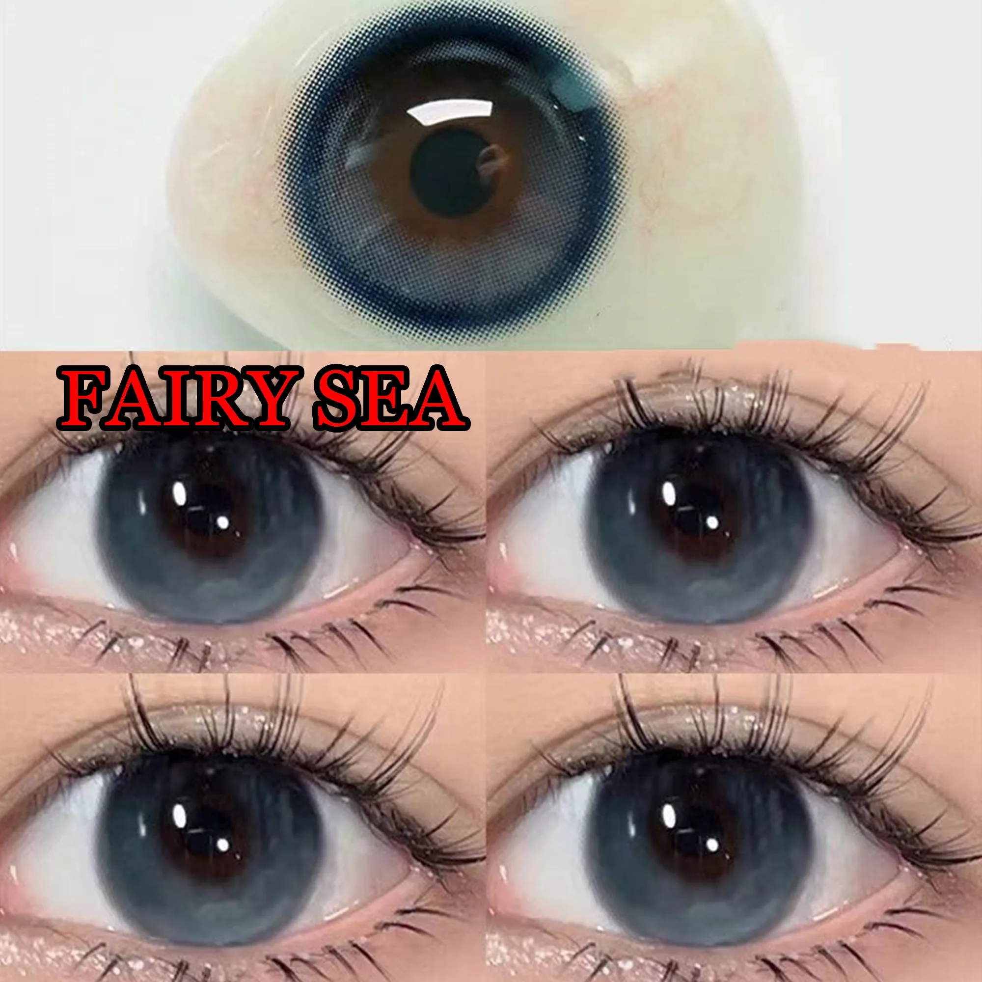 

Цветные линзы для контактных линз