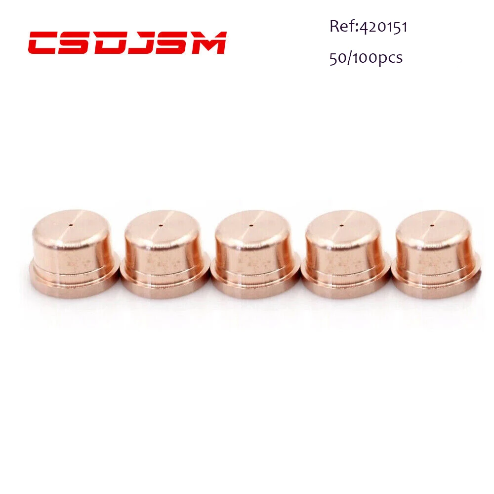

50/100 шт. 420151 CSDJSM насадки плазменного резака для Hypertherm MAX125 30-45A