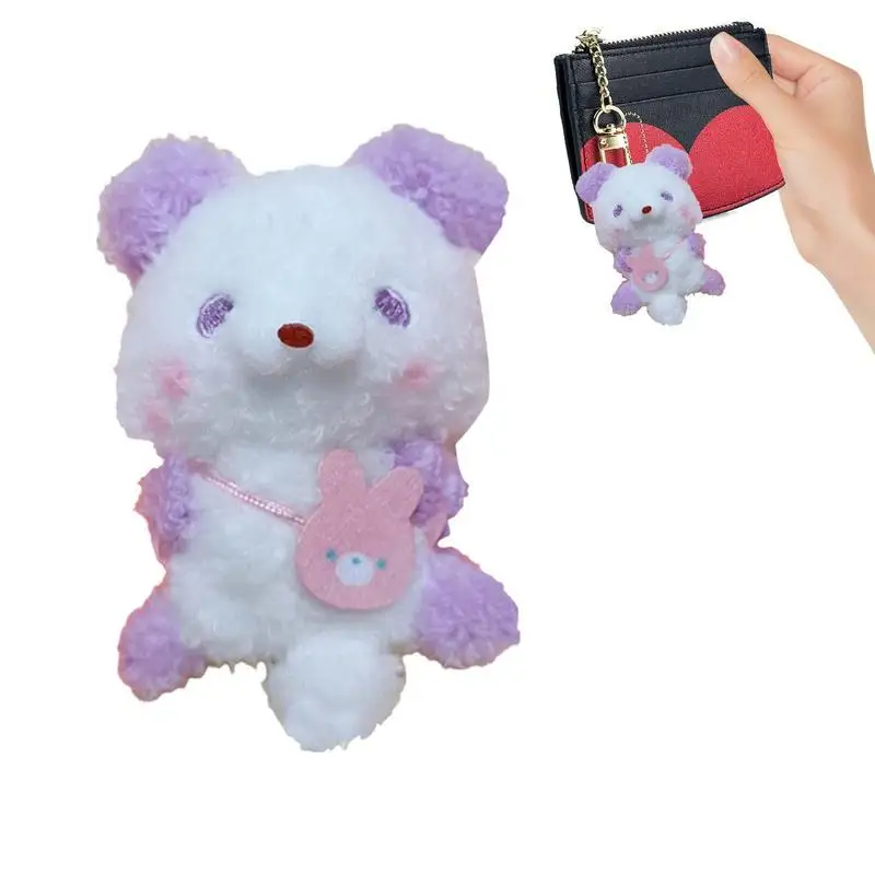 

Plush Doll Keychain Plush Pendant For Student Bag Soft Toys For Kids Sleeping Mate Toys Wedding Ornament Bunny Plush Hanging