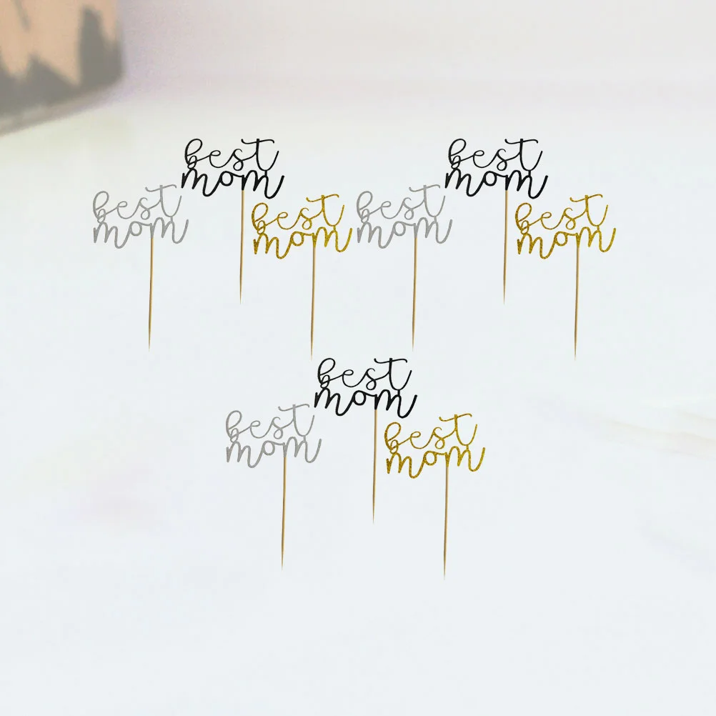 

9pcs DIY Fruit Insert Party Supplies Cupcake Picks for Mothers Day