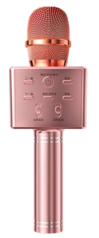 

Микрофон универсальный Mikrophone-K8, розовый
