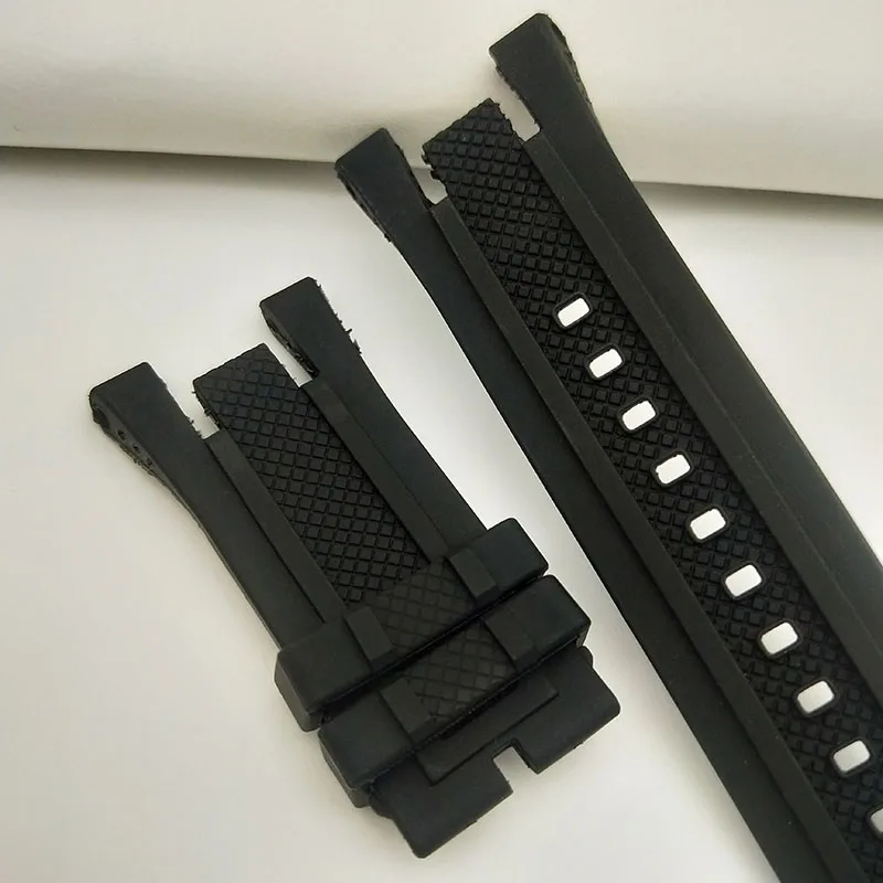 

Новый черный 33*26 мм резиновый ремешок для часов подходит для Invicta ремешок Subaqua Noma V Noma 5 браслет для часов браслет