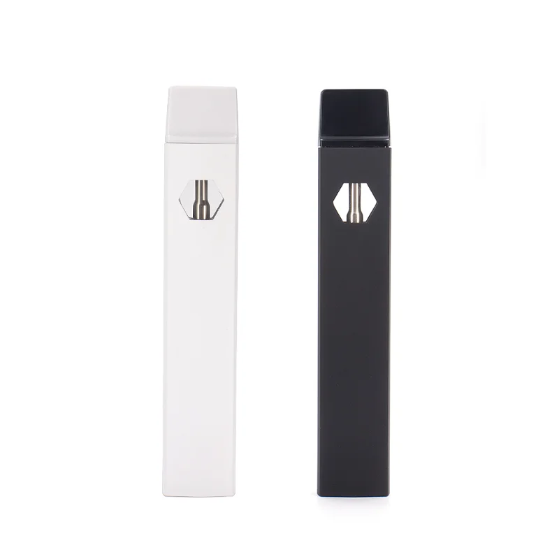 

10pcs Rechargeable Vape Pod Vaporizer Pen Ceramic Coil Cartridges 1.0ml 280mAh Micro USB Charge Battery For Thick Oil Carts