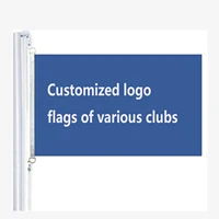 customized logo flags of various clubs90 x 150 cm 100 polyester digitaldruck