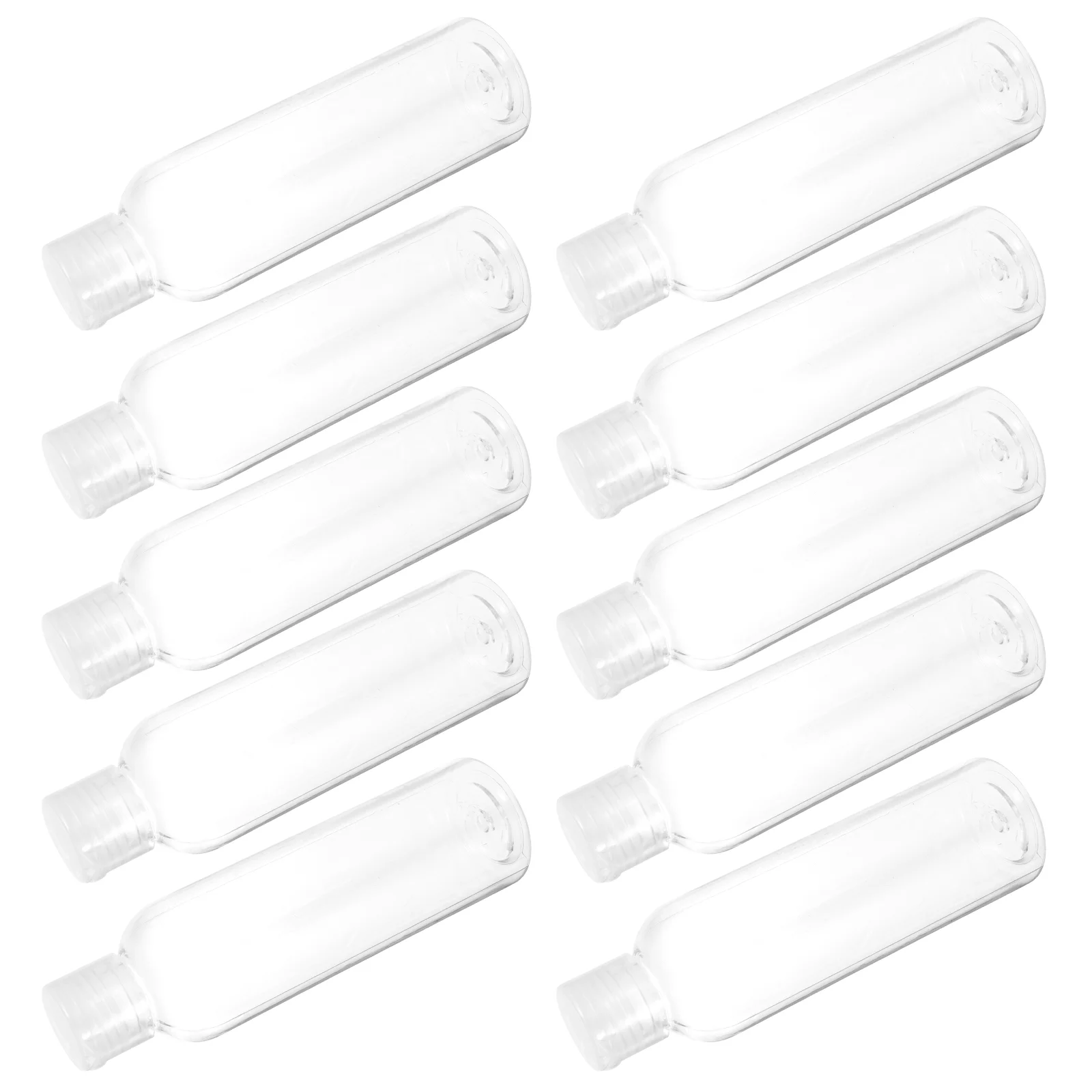 

10 Pcs Plastic Container Squeeze Bottle Travel Bottles Filling Lotion Refillable Containers Toiletries