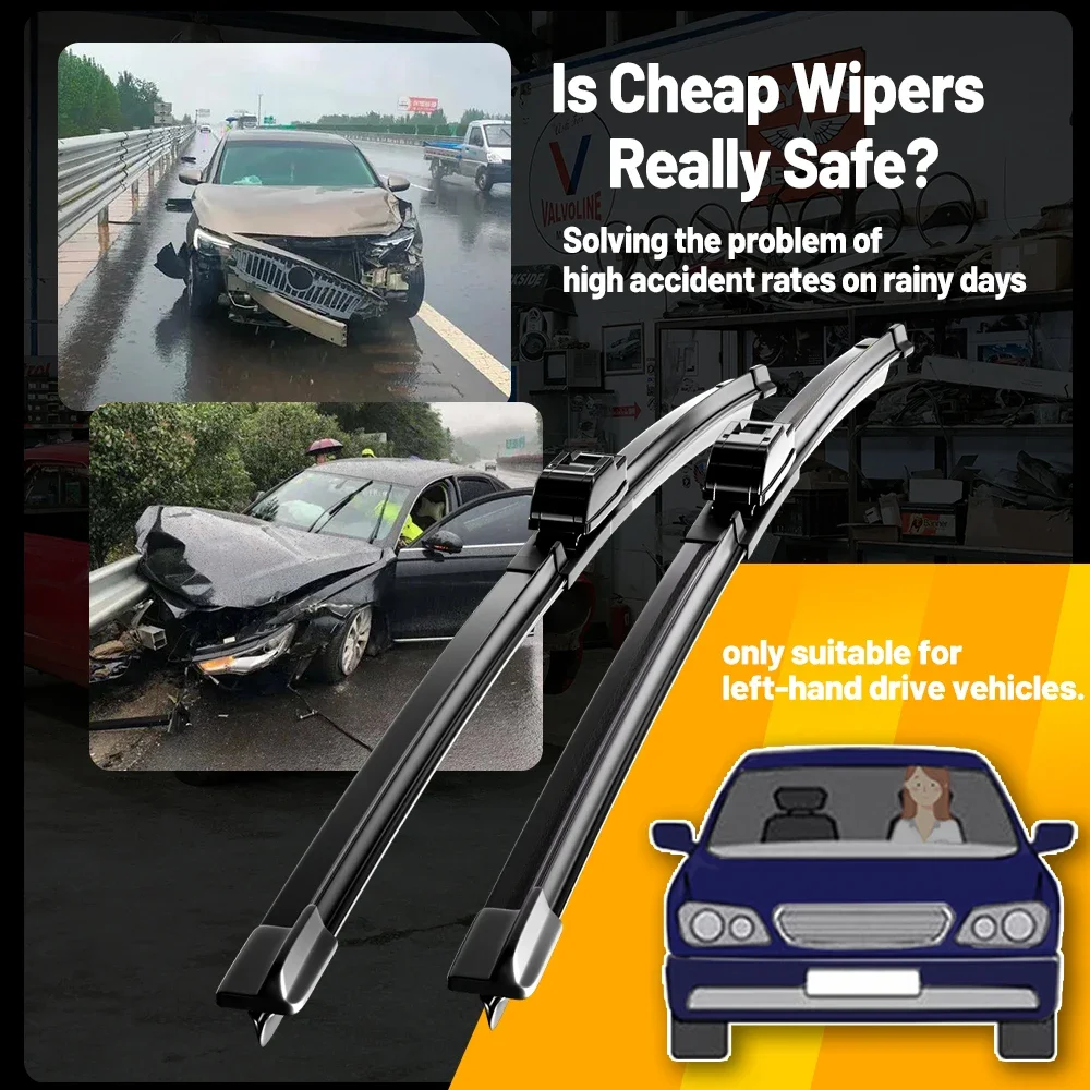 Передняя щетка стеклоочистителя для Citroen Berlingo e-Berlingo K9 Peugeot Partner Rifter Vauxhall Opel Combo E