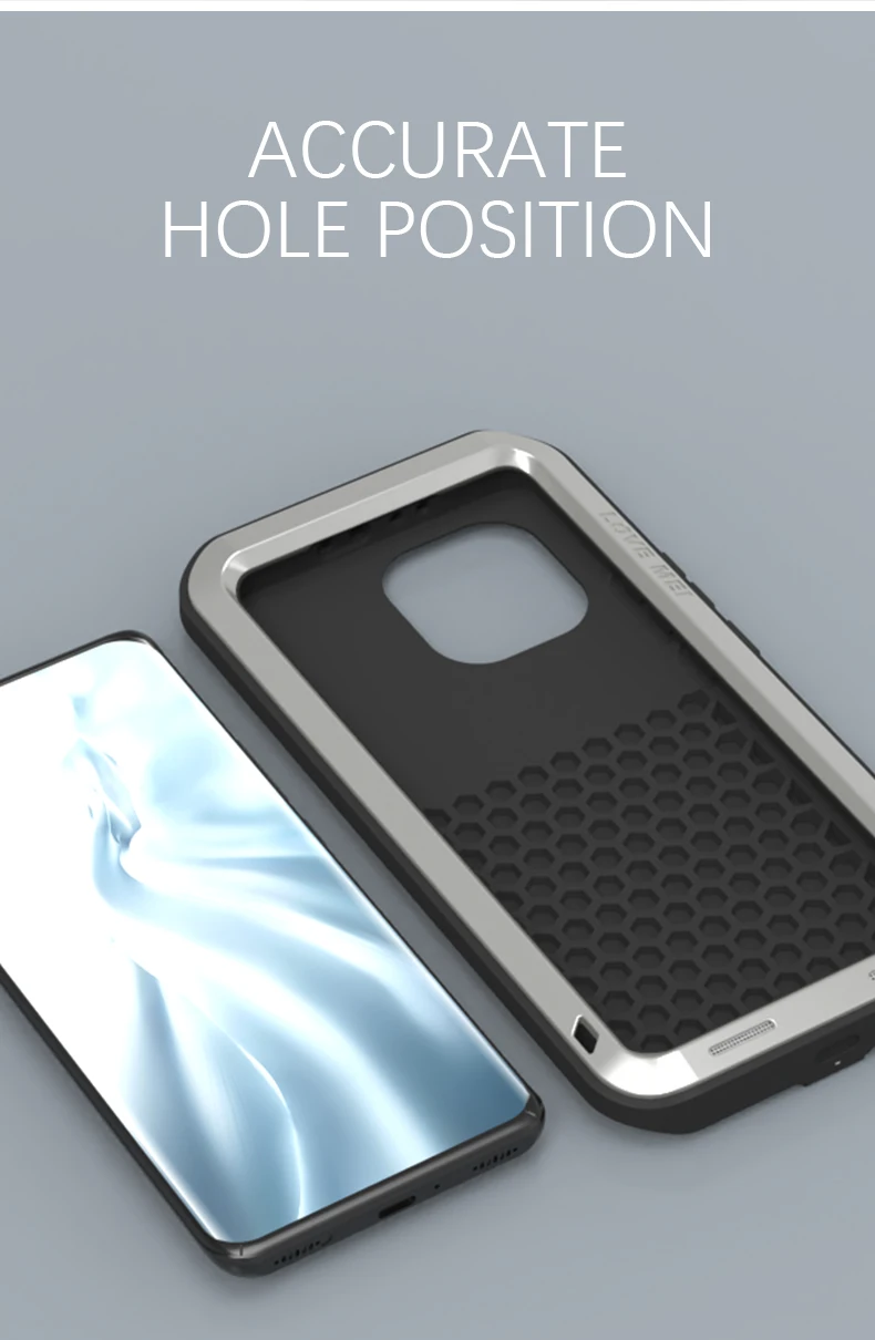 Love Mei Aluminum Metal Case For Xiaomi Mi 11 10 Pro 6 Mi11 Cover Powerful Armor Shockproof Life Waterproof Case 5g Capa Funda